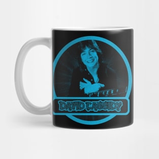 David cassidy aesthetic turquoise blue color Mug